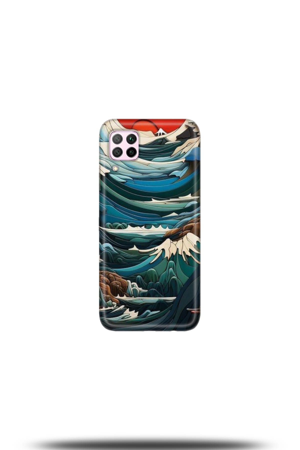 Huawei P40 Lite Uyumlu Kılıf HD Baskılı Kılıf - Followed Institution 5009