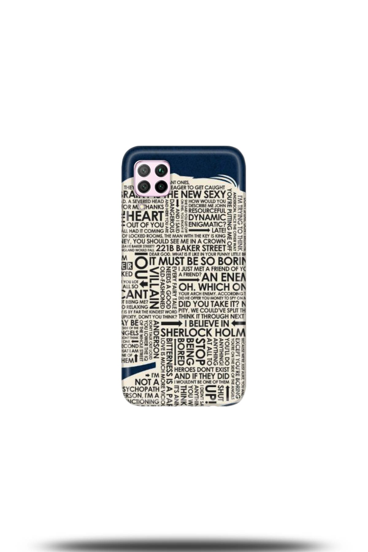 Huawei P40 Lite Uyumlu Kılıf HD Baskılı Kılıf - Followed Institution 5156