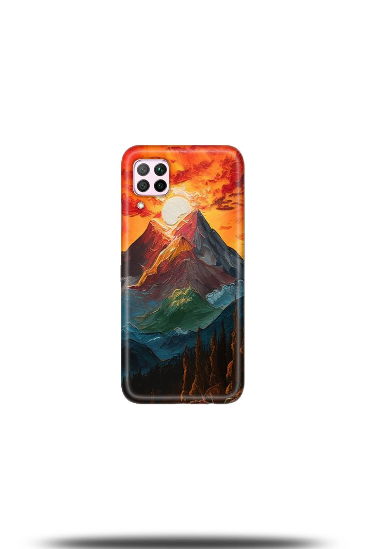 Huawei P40 Lite Uyumlu Kılıf HD Baskılı Kılıf - Followed Institution 5224