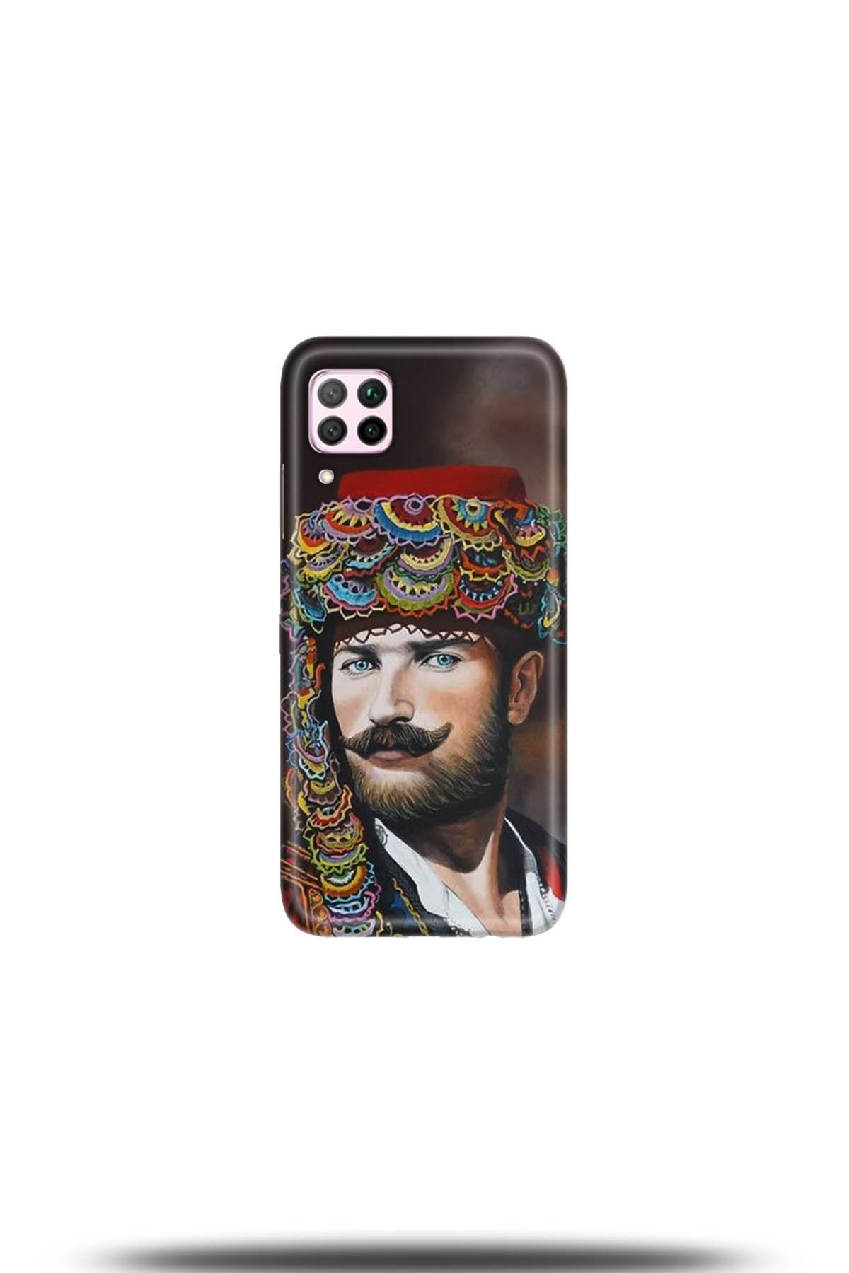 Huawei P40 Lite Uyumlu Kılıf HD Baskılı Kılıf - Followed Institution 5291