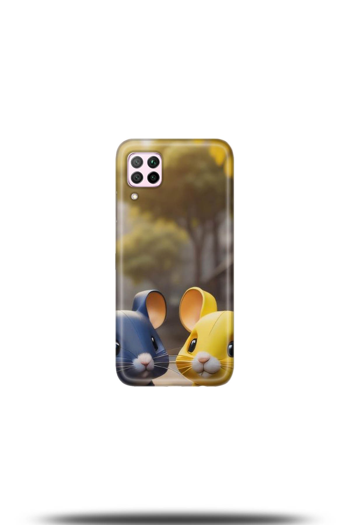 Huawei P40 Lite Uyumlu Kılıf HD Baskılı Kılıf - Followed Institution 5306