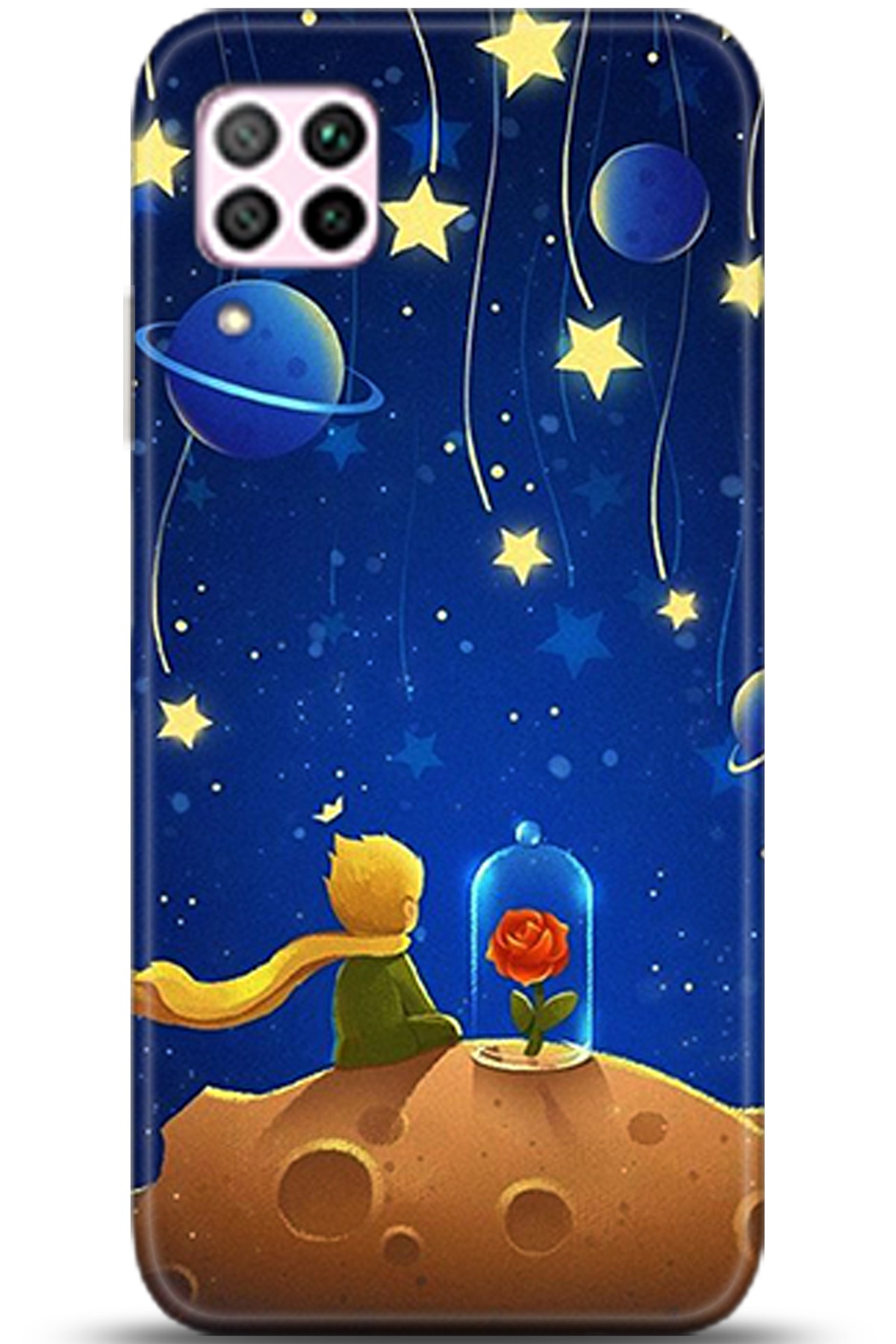 Huawei P40 Lite Uyumlu Kılıf HD Baskılı Kılıf - Followed Institution 5321