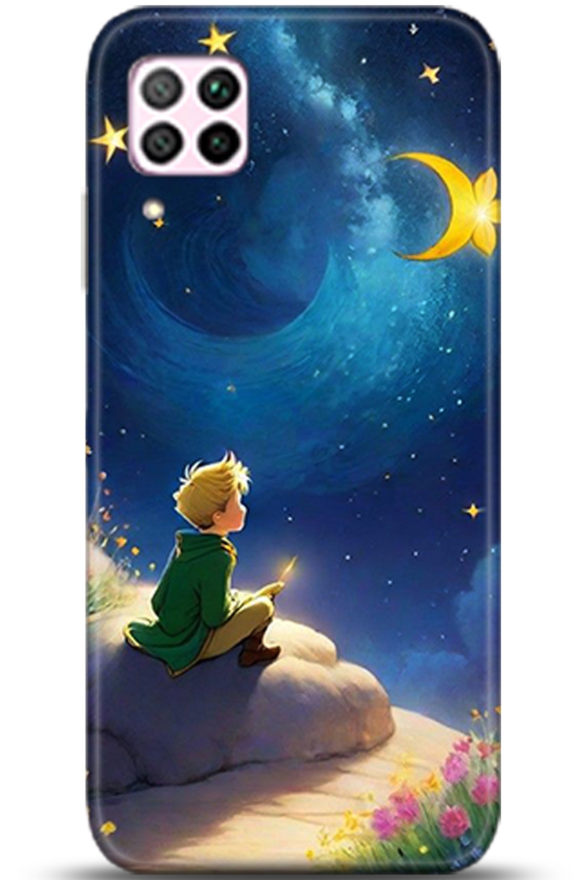 Huawei P40 Lite Uyumlu Kılıf HD Baskılı Kılıf - Followed Institution 5323