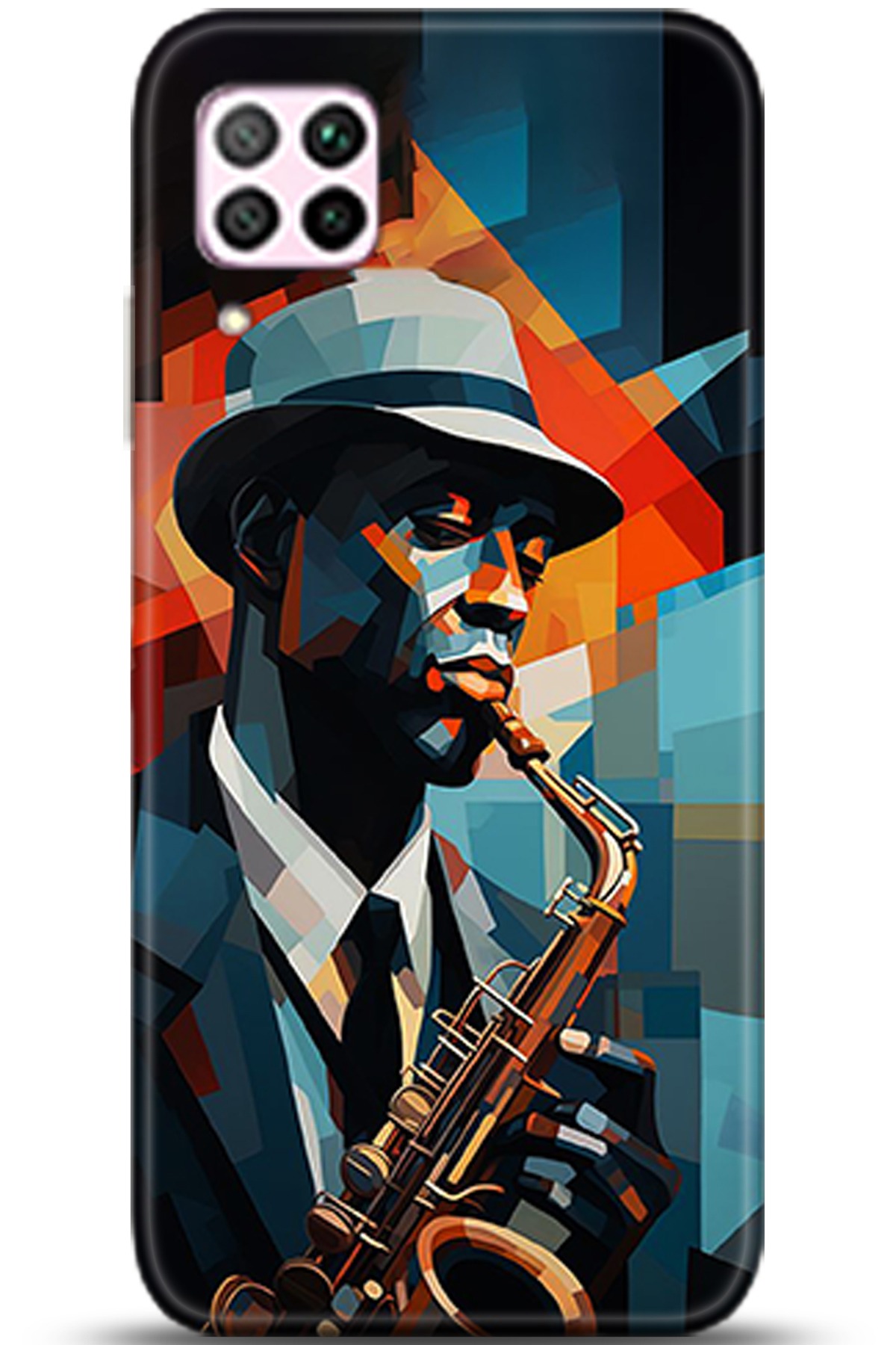 Huawei P40 Lite Uyumlu Kılıf HD Baskılı Kılıf - Followed Institution 5326