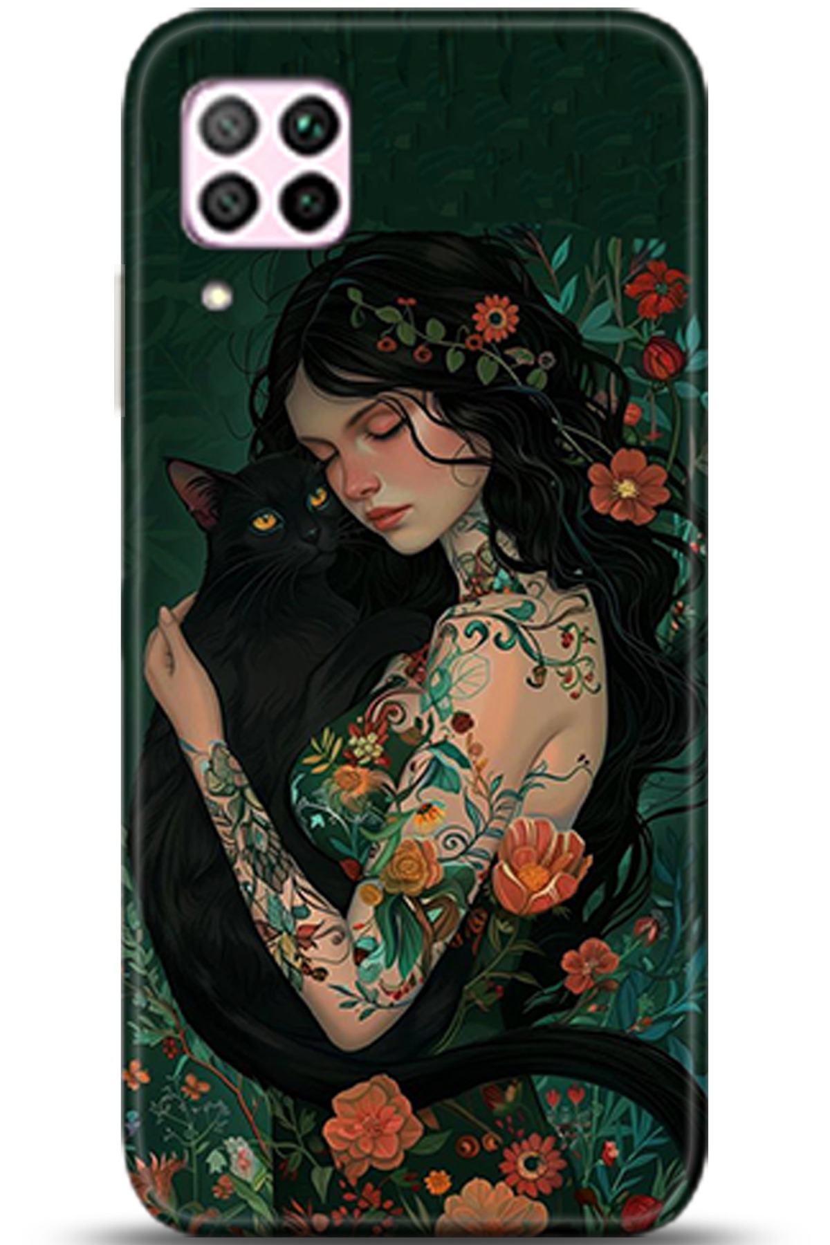 Huawei P40 Lite Uyumlu Kılıf HD Baskılı Kılıf - Followed Institution 5351