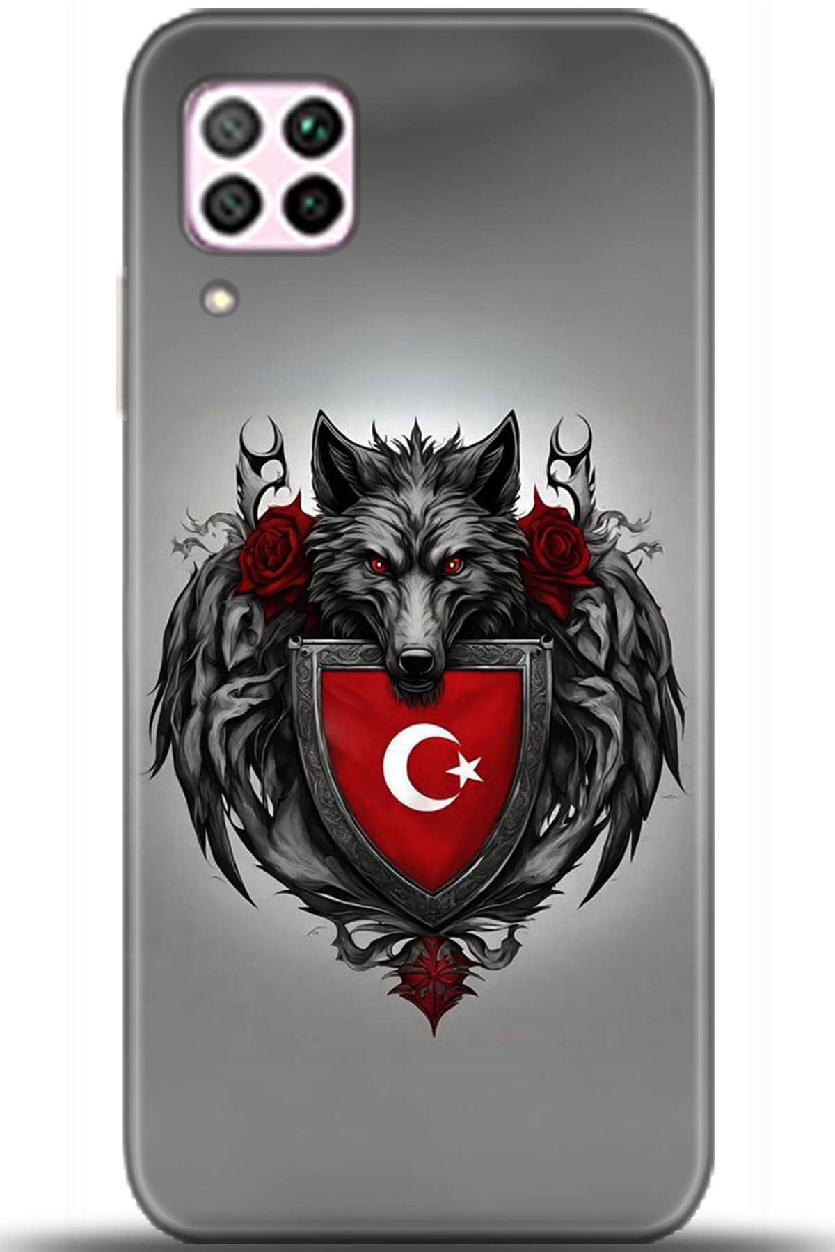 Huawei P40 Lite Uyumlu Kılıf HD Baskılı Kılıf - Followed Institution 5374