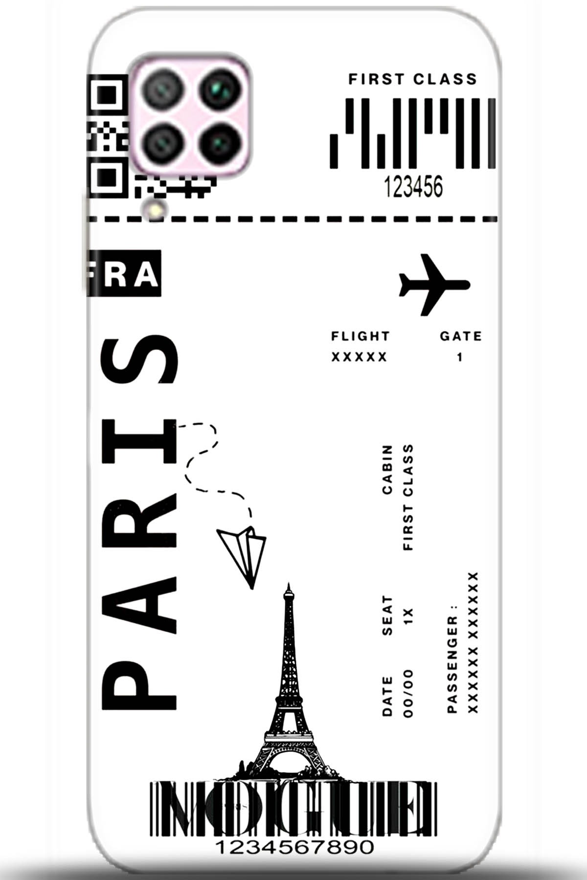 Huawei P40 Lite Uyumlu Kılıf HD Baskılı Kılıf - Followed Institution 5414