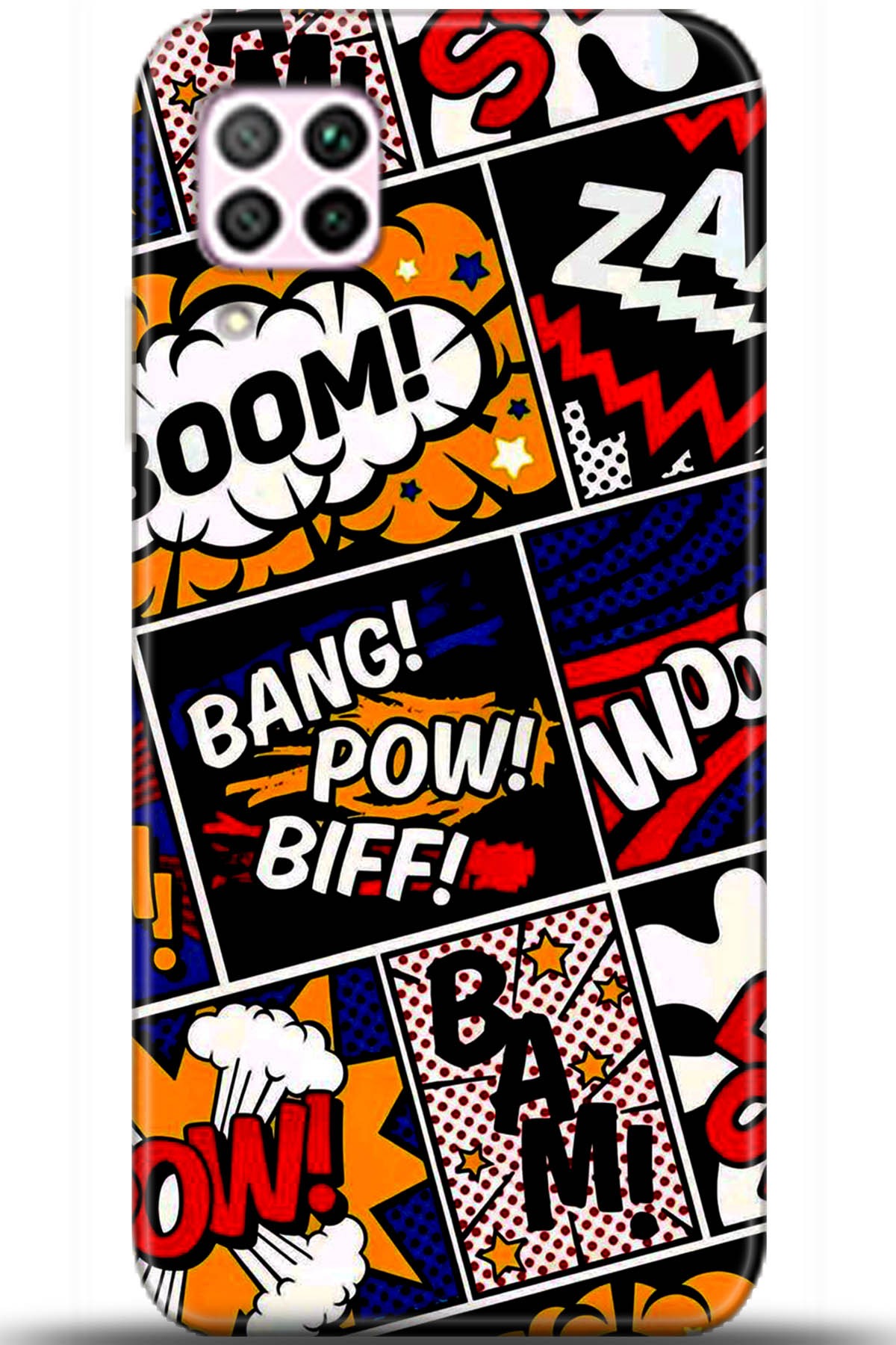 Huawei P40 Lite Uyumlu Kılıf HD Baskılı Kılıf - Followed Institution 5423