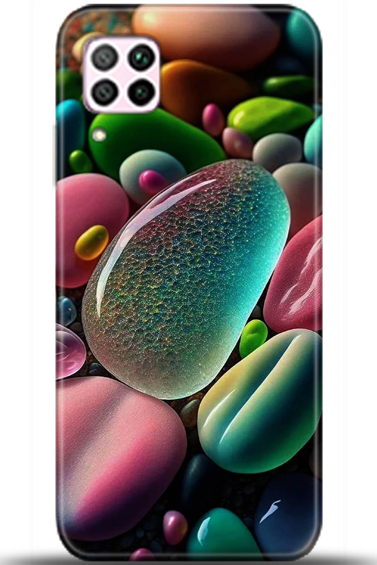 Huawei P40 Lite Uyumlu Kılıf HD Baskılı Kılıf - Followed Institution 5425