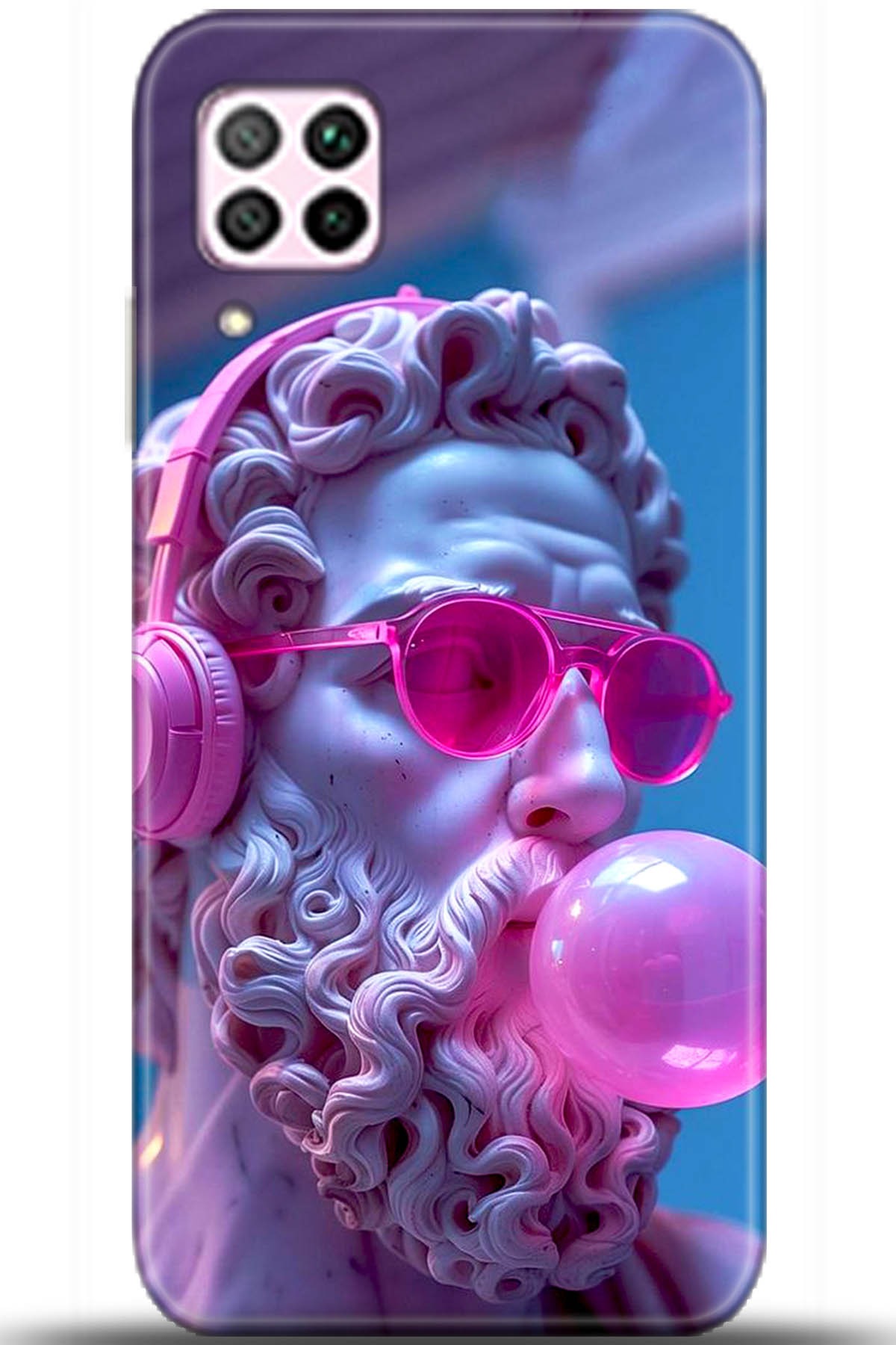 Huawei P40 Lite Uyumlu Kılıf HD Baskılı Kılıf - Followed Institution 5435