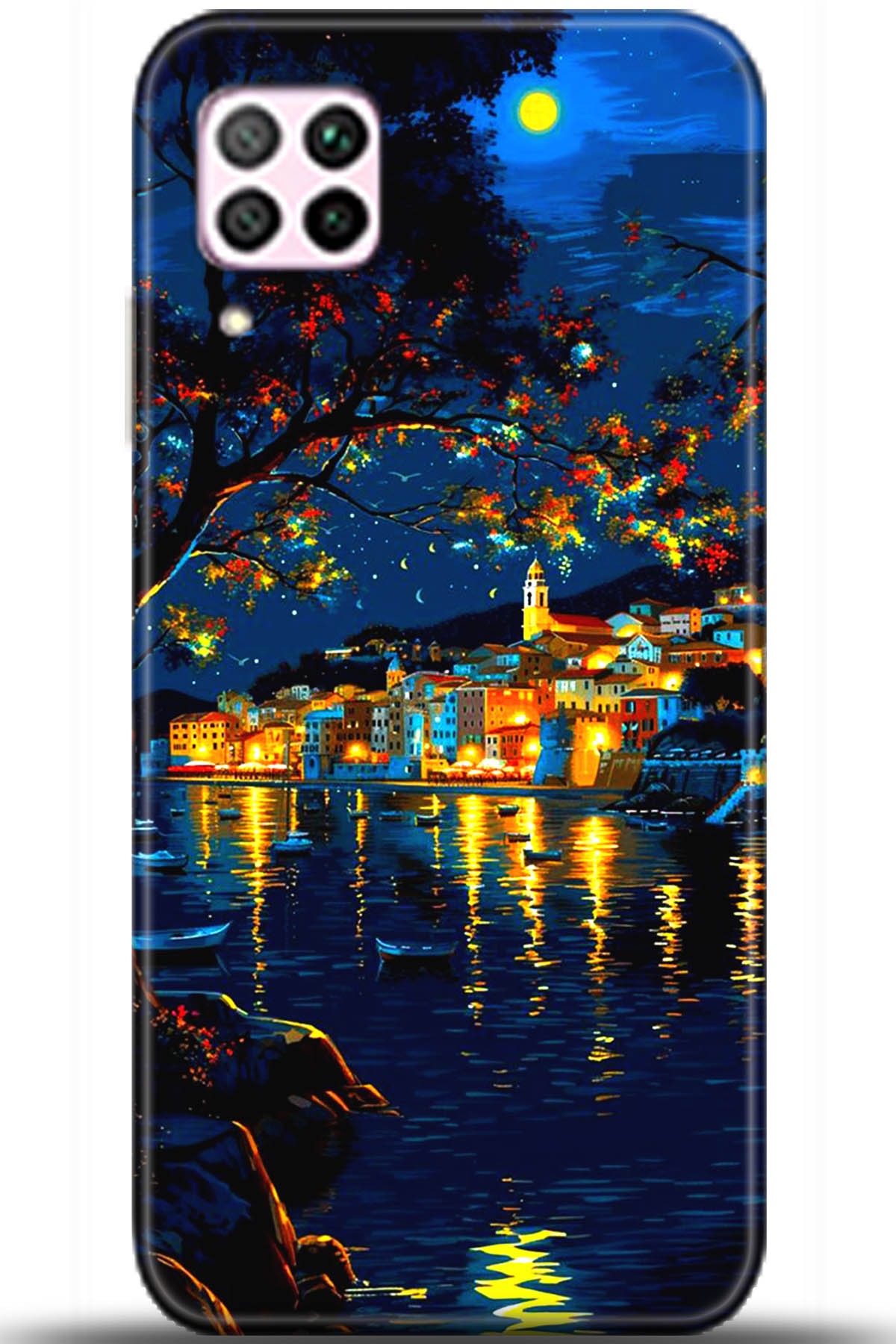 Huawei P40 Lite Uyumlu Kılıf HD Baskılı Kılıf - Followed Institution 5453
