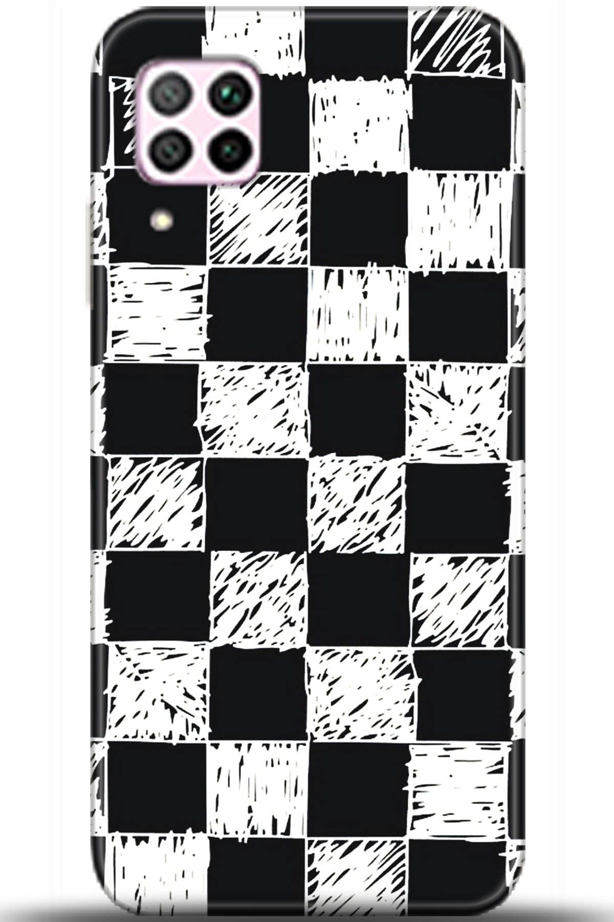 Huawei P40 Lite Uyumlu Kılıf HD Baskılı Kılıf - Followed Institution 5483