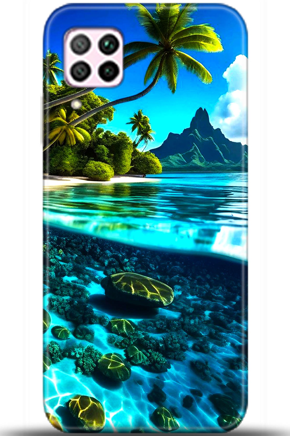 Huawei P40 Lite Uyumlu Kılıf HD Baskılı Kılıf - Followed Institution 5491