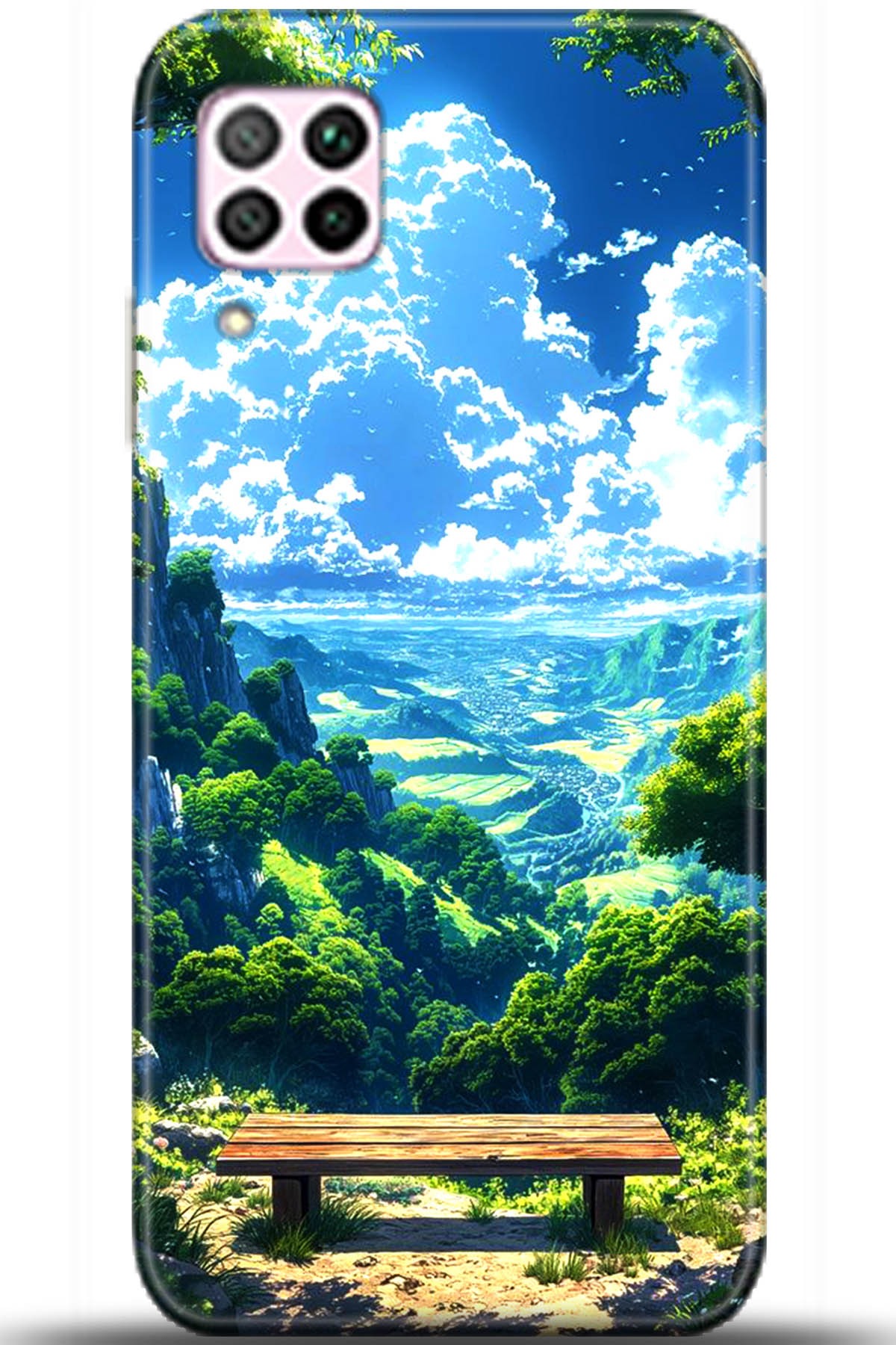 Huawei P40 Lite Uyumlu Kılıf HD Baskılı Kılıf - Followed Institution 5497