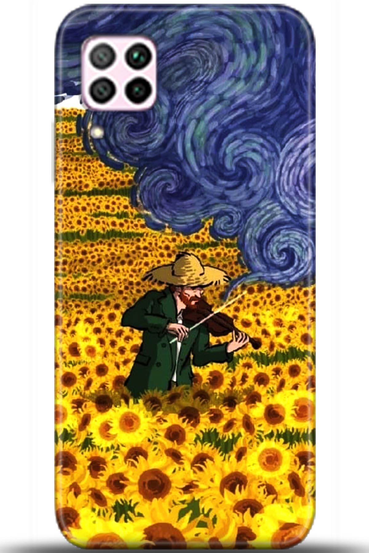 Huawei P40 Lite Uyumlu Kılıf HD Baskılı Kılıf - Followed Institution 5503