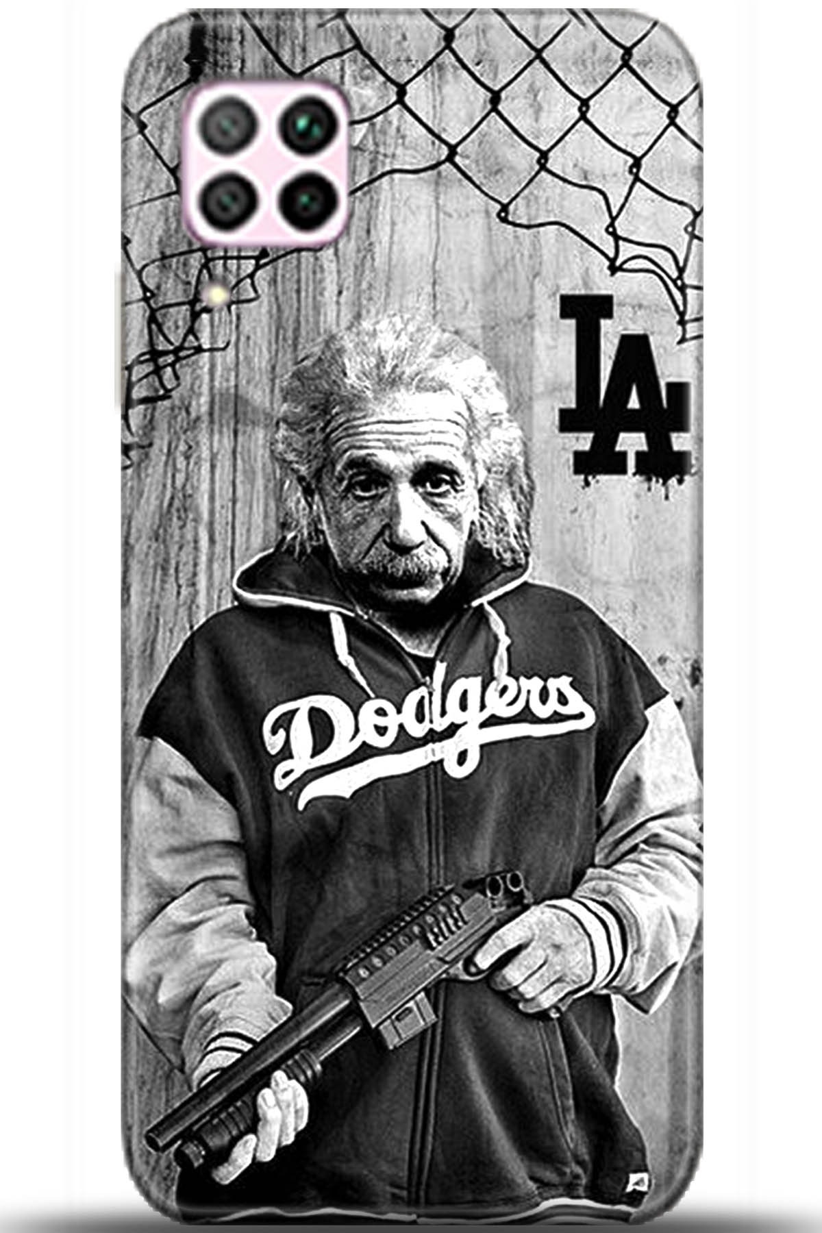 Huawei P40 Lite Uyumlu Kılıf HD Baskılı Kılıf - Followed Institution 5509