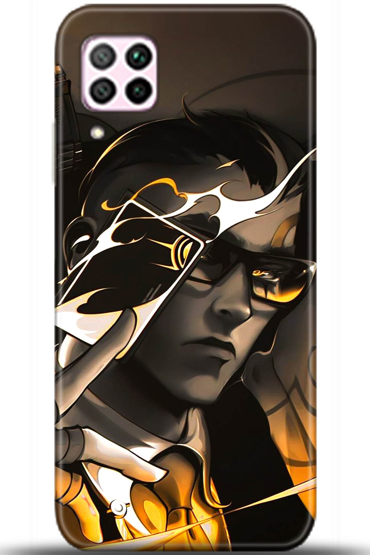 Huawei P40 Lite Uyumlu Kılıf HD Baskılı Kılıf - Followed Institution 5517