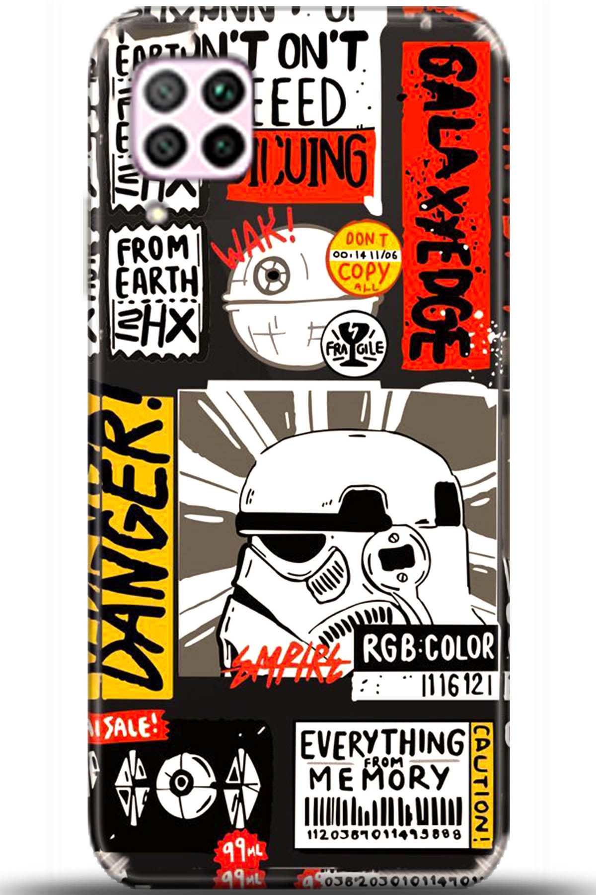 Huawei P40 Lite Uyumlu Kılıf HD Baskılı Kılıf - Followed Institution 5555