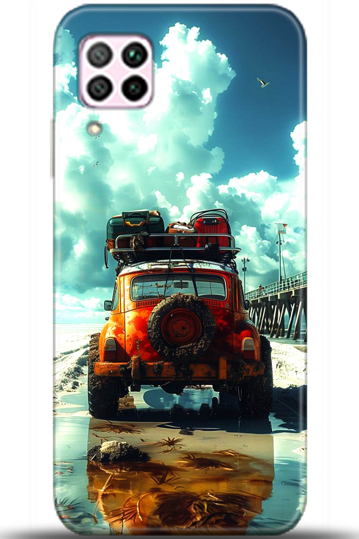 Huawei P40 Lite Uyumlu Kılıf HD Baskılı Kılıf - Followed Institution 5559