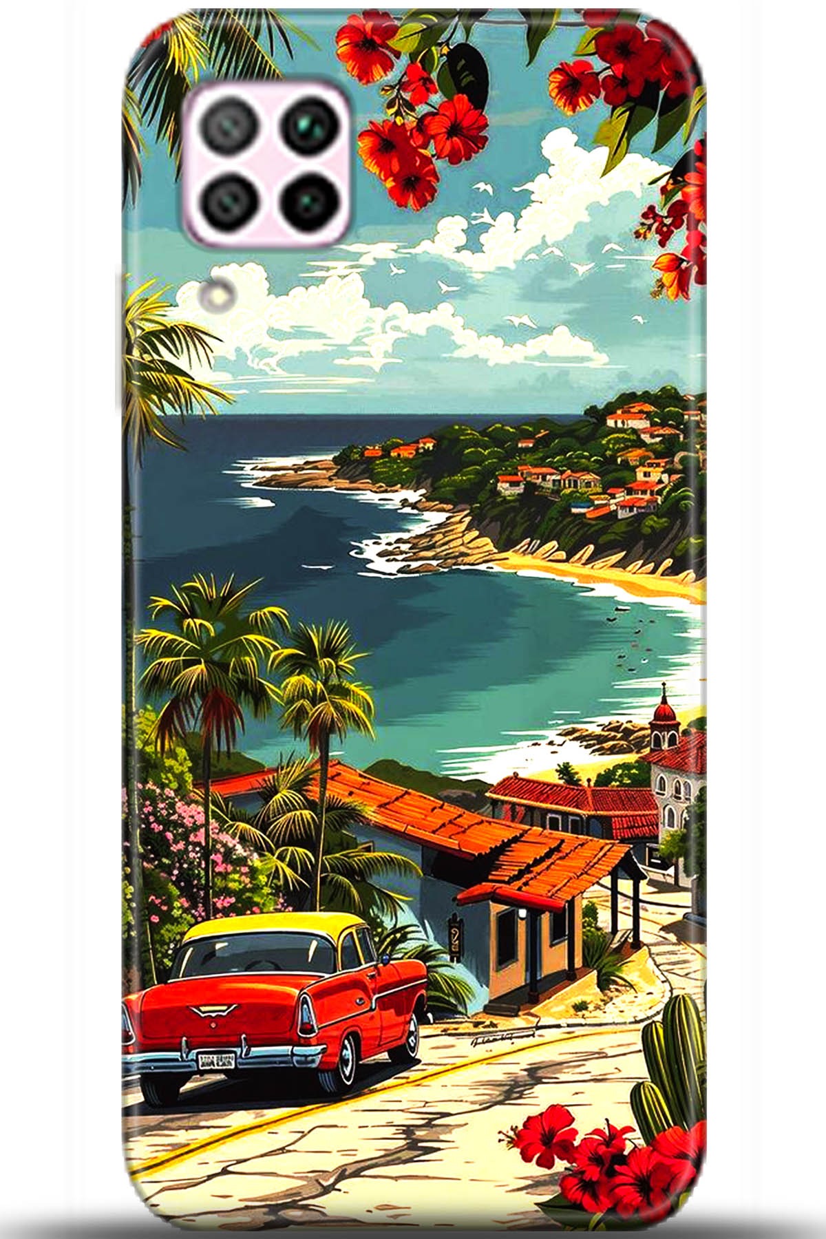 Huawei P40 Lite Uyumlu Kılıf HD Baskılı Kılıf - Followed Institution 5560