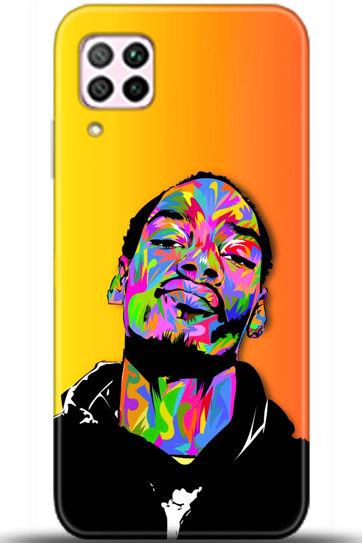 Huawei P40 Lite Uyumlu Kılıf HD Baskılı Kılıf - Followed Institution 5573