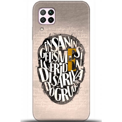 Uyumlu Kılıf HD Baskılı Kılıf - Followed Institution 5587