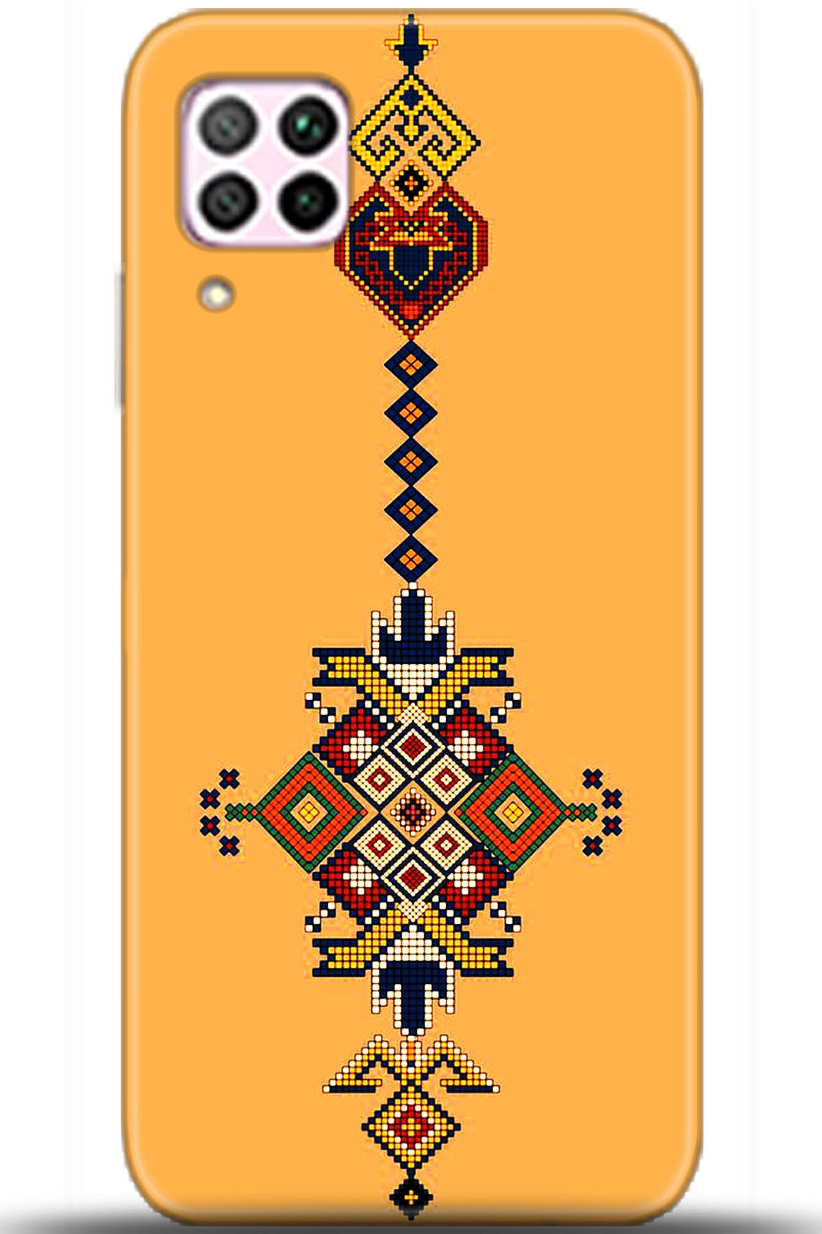 Huawei P40 Lite Uyumlu Kılıf HD Baskılı Kılıf - Followed Institution 5609