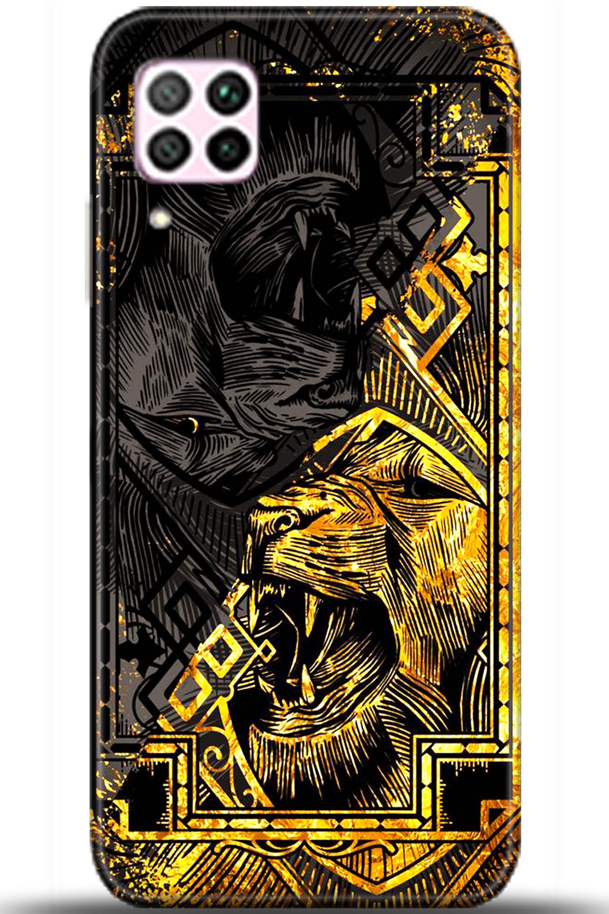 Huawei P40 Lite Uyumlu Kılıf HD Baskılı Kılıf - Followed Institution 5629