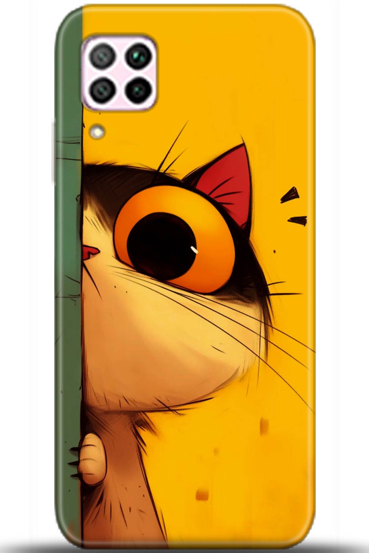 Huawei P40 Lite Uyumlu Kılıf HD Baskılı Kılıf - Followed Institution 5655