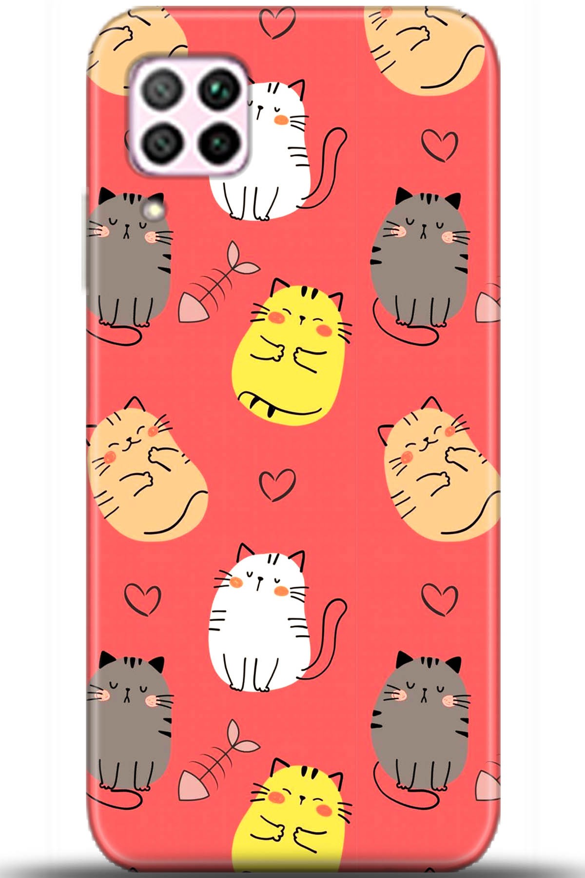 Huawei P40 Lite Uyumlu Kılıf HD Baskılı Kılıf - Followed Institution 5656