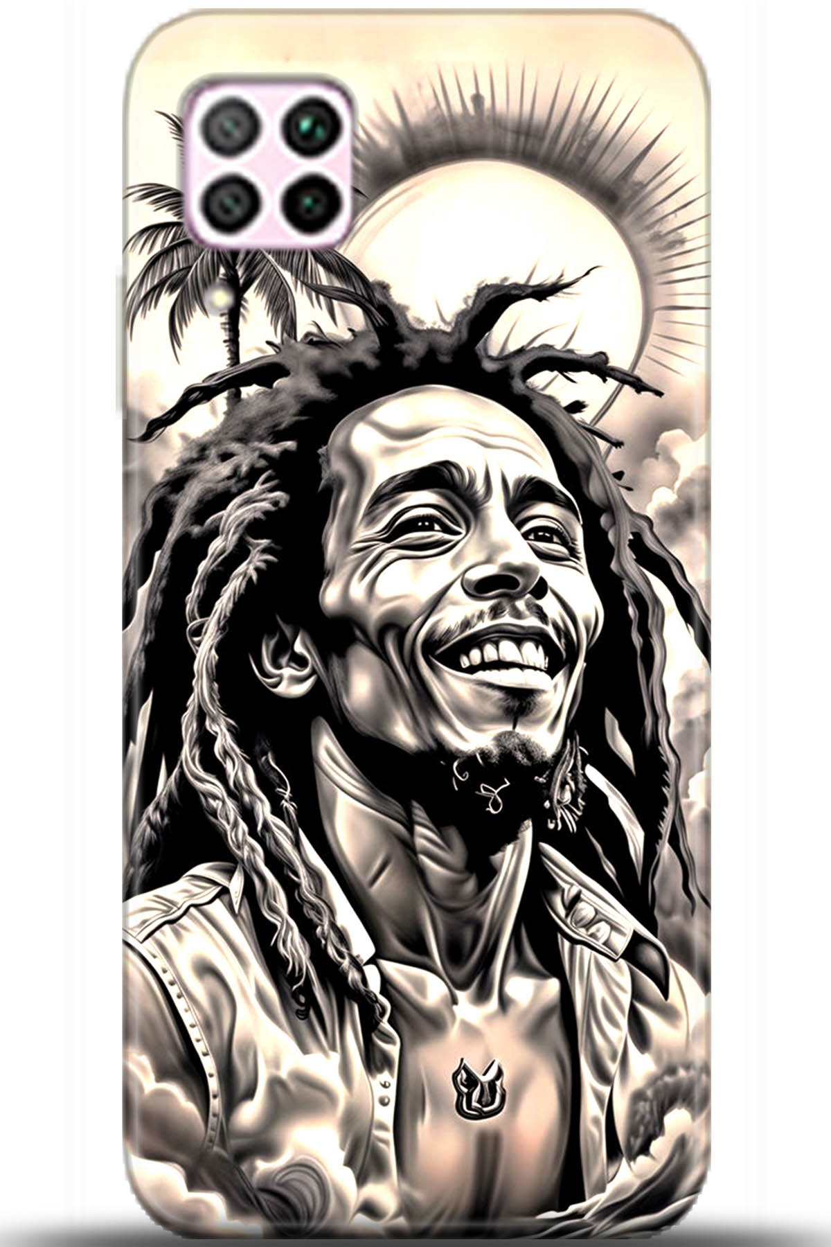 Huawei P40 Lite Uyumlu Kılıf HD Baskılı Kılıf - Followed Institution 5695