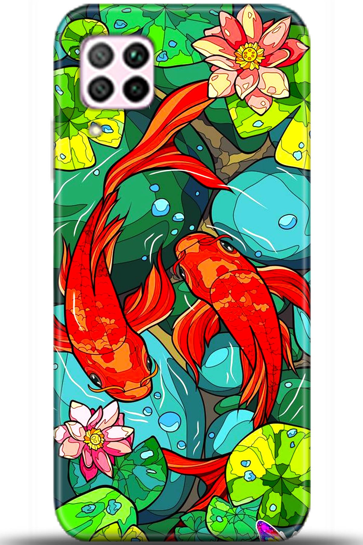 Huawei P40 Lite Uyumlu Kılıf HD Baskılı Kılıf - Followed Institution 5700