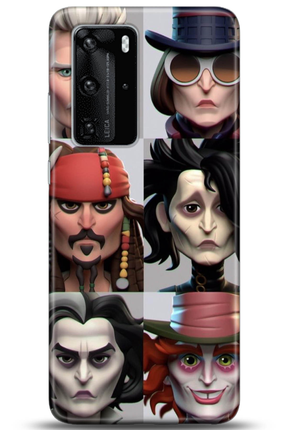 Huawei P40 Pro Uyumlu Kılıf HD Baskılı Kılıf - Followed Institution 5001