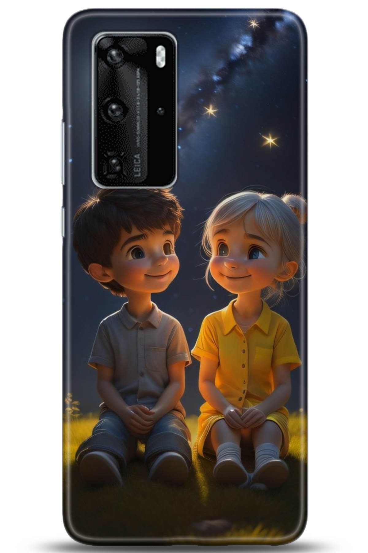 Huawei P40 Pro Uyumlu Kılıf HD Baskılı Kılıf - Followed Institution 5045