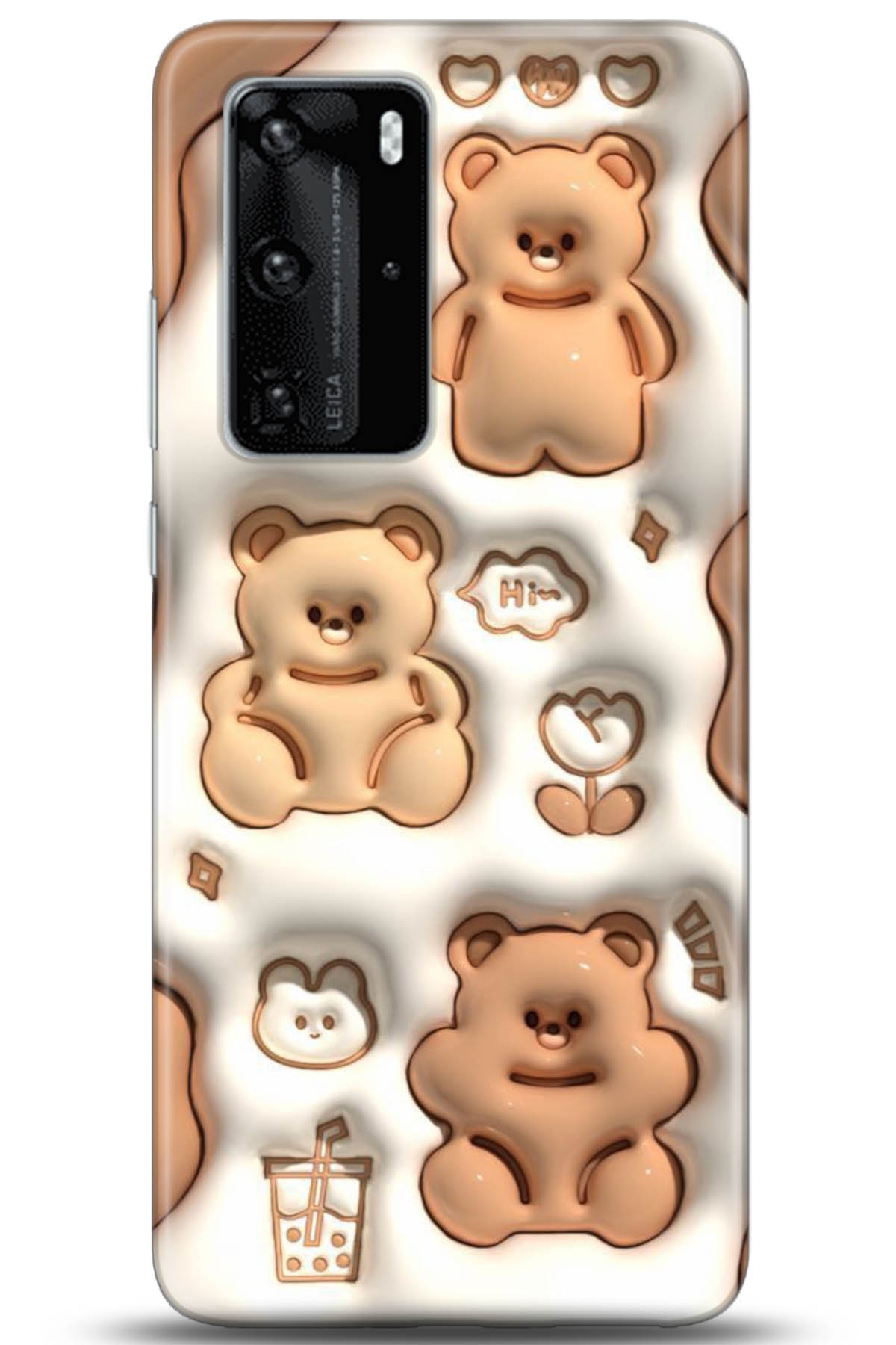 Huawei P40 Pro Uyumlu Kılıf HD Baskılı Kılıf - Followed Institution 5047