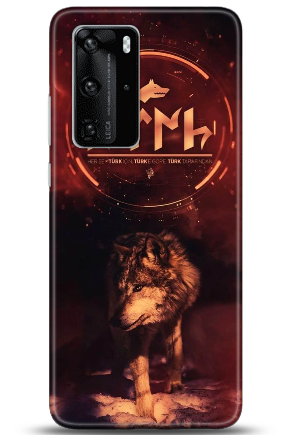 Huawei P40 Pro Uyumlu Kılıf HD Baskılı Kılıf - Followed Institution 5056