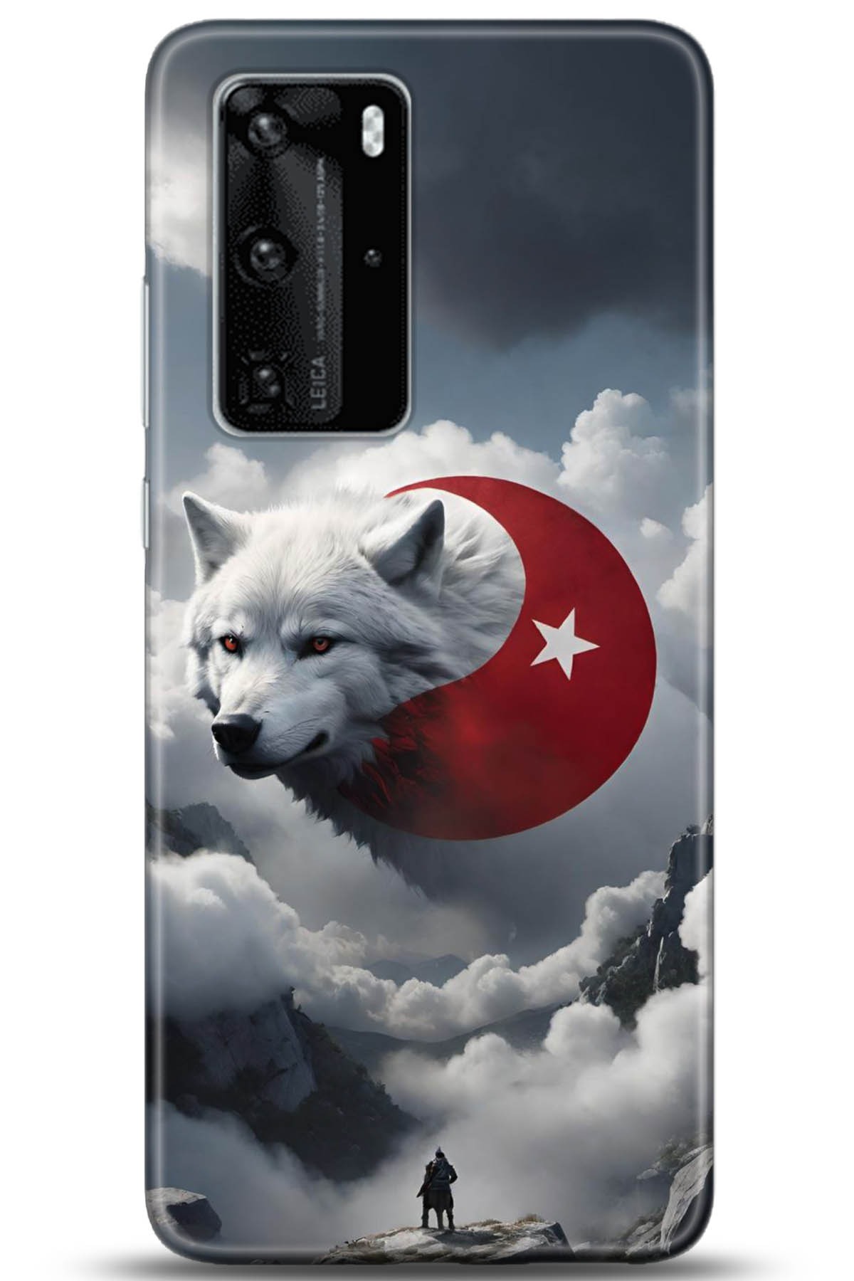 Huawei P40 Pro Uyumlu Kılıf HD Baskılı Kılıf - Followed Institution 5072