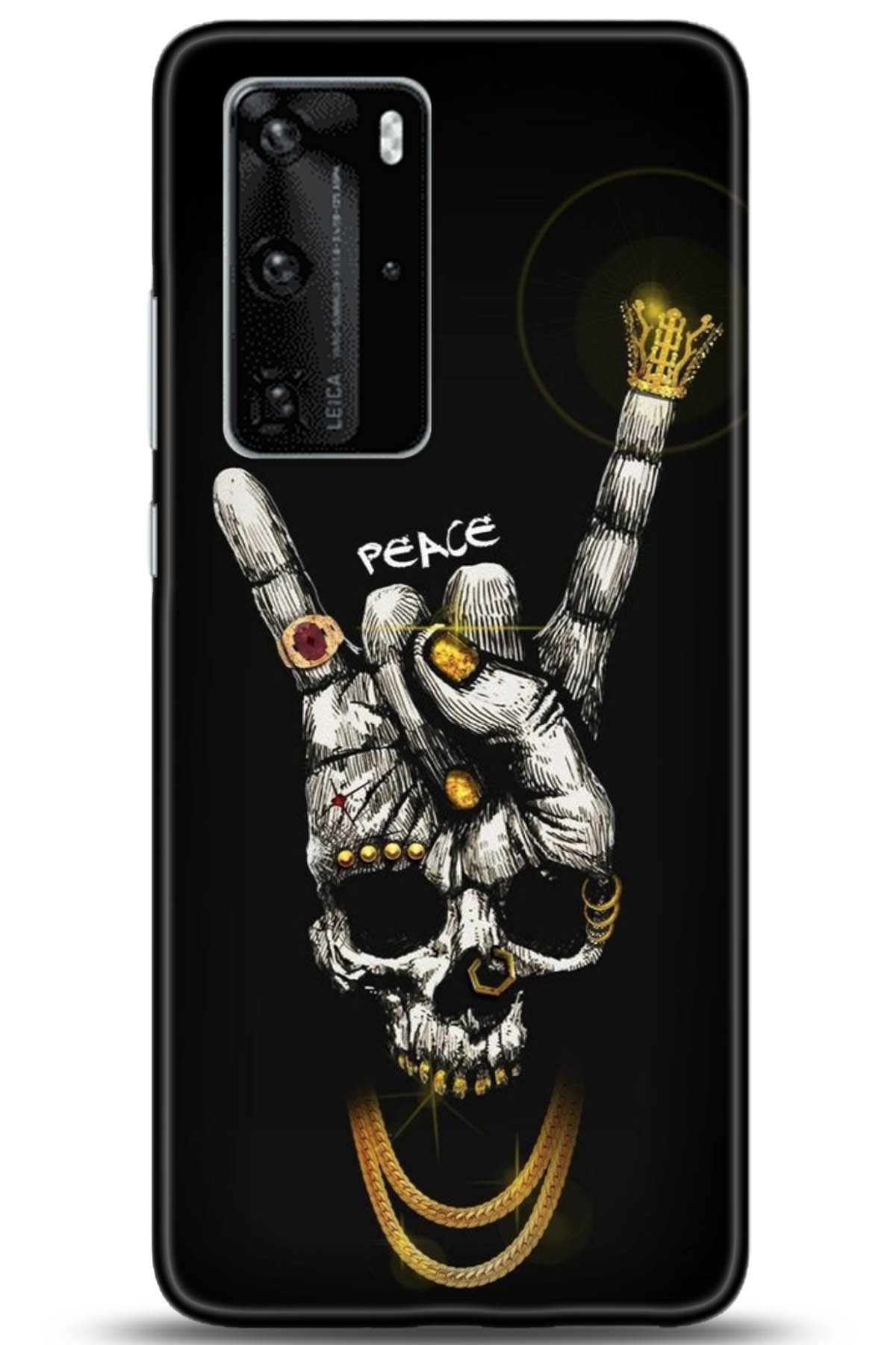 Huawei P40 Pro Uyumlu Kılıf HD Baskılı Kılıf - Followed Institution 5148