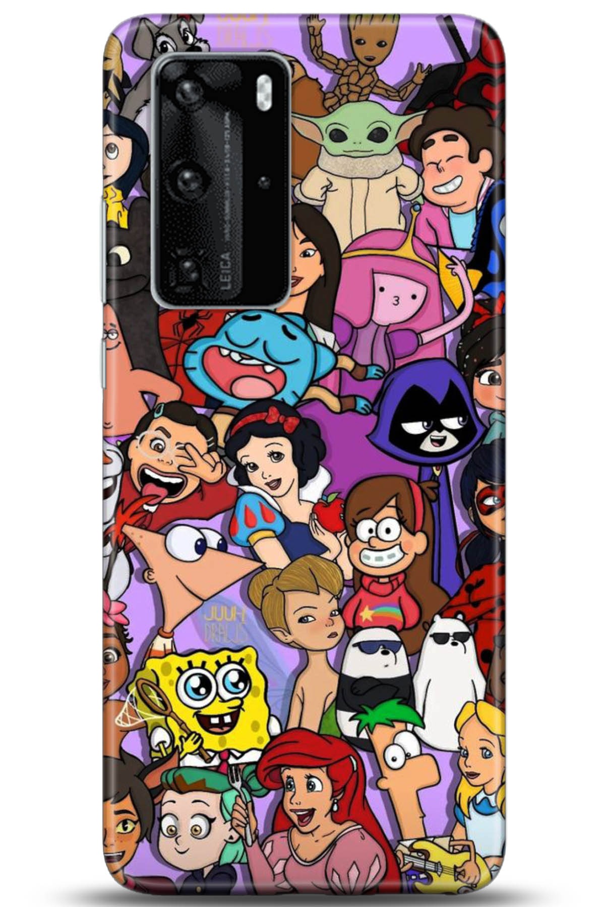 Huawei P40 Pro Uyumlu Kılıf HD Baskılı Kılıf - Followed Institution 5168