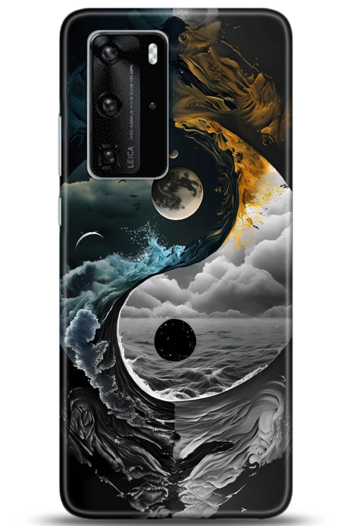 Huawei P40 Pro Uyumlu Kılıf HD Baskılı Kılıf - Followed Institution 5177