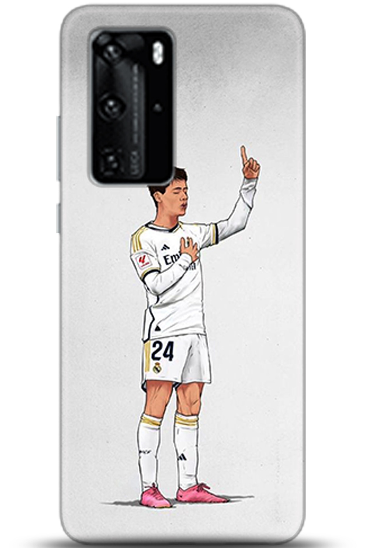 Huawei P40 Pro Uyumlu Kılıf HD Baskılı Kılıf - Followed Institution 5333