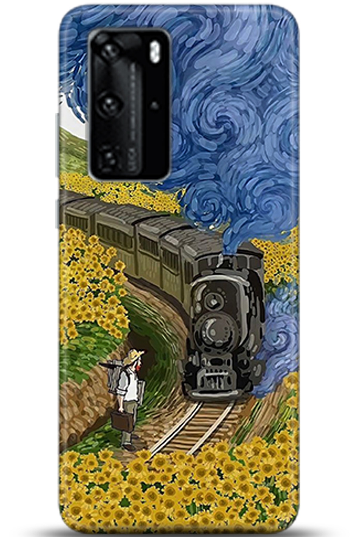 Huawei P40 Pro Uyumlu Kılıf HD Baskılı Kılıf - Followed Institution 5344