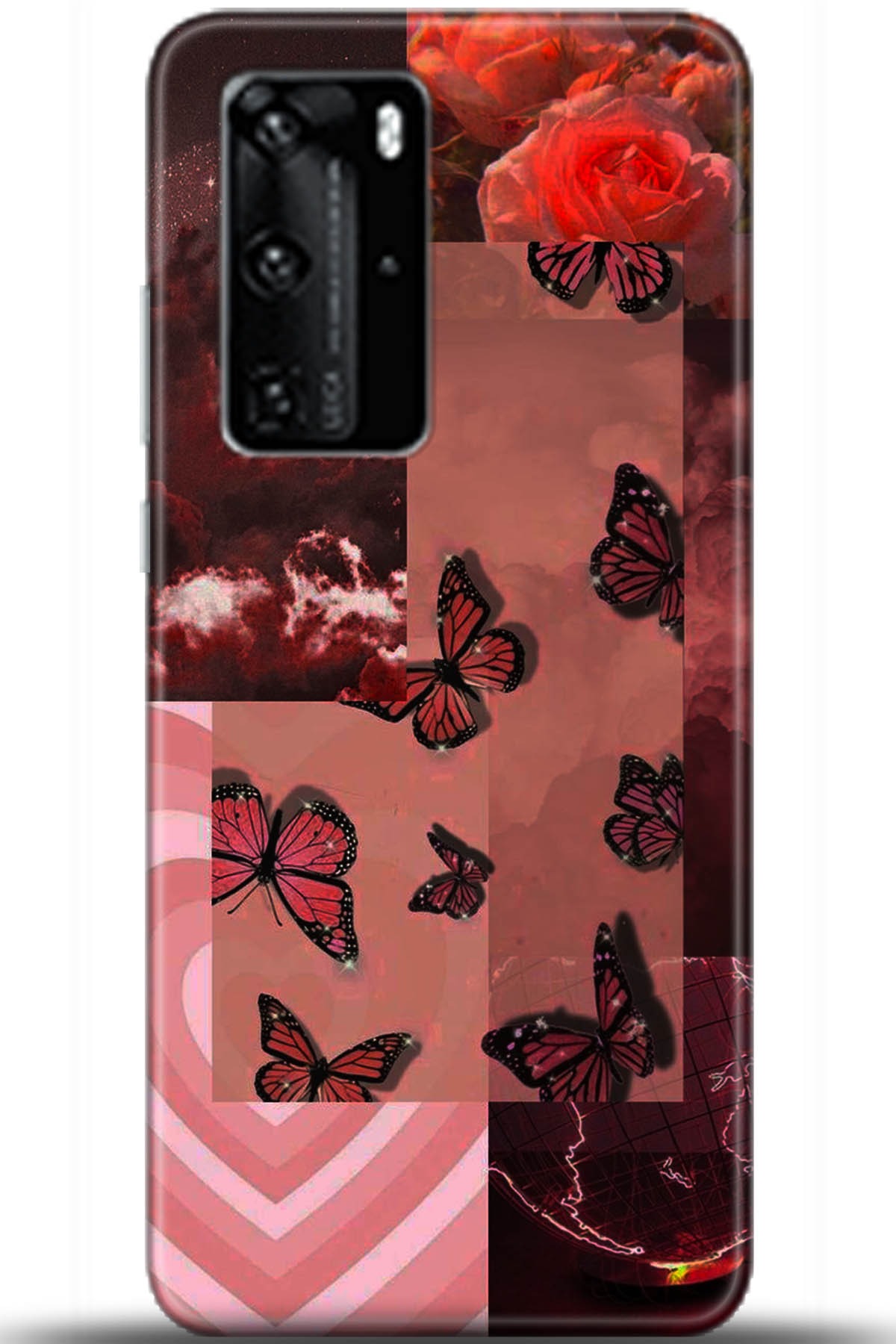 Huawei P40 Pro Uyumlu Kılıf HD Baskılı Kılıf - Followed Institution 5408