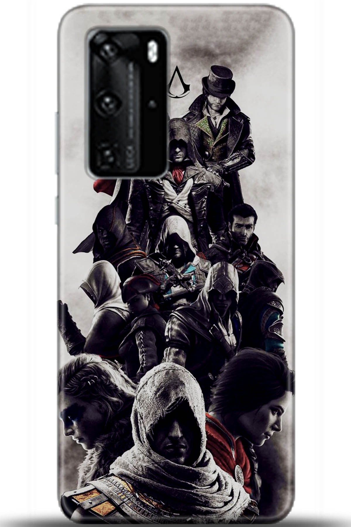 Huawei P40 Pro Uyumlu Kılıf HD Baskılı Kılıf - Followed Institution 5426