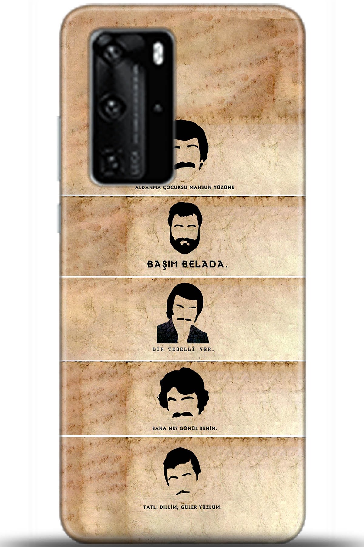 Huawei P40 Pro Uyumlu Kılıf HD Baskılı Kılıf - Followed Institution 5440