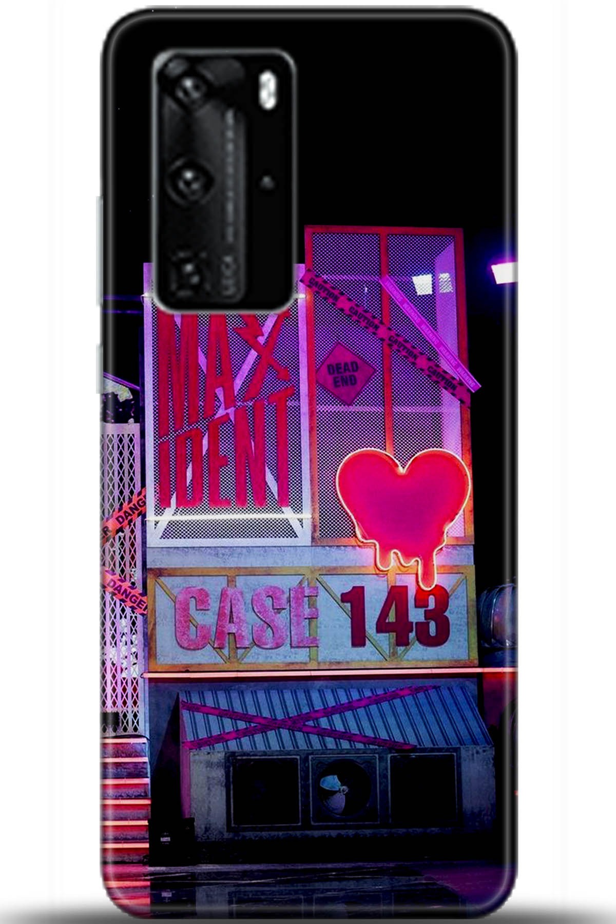 Huawei P40 Pro Uyumlu Kılıf HD Baskılı Kılıf - Followed Institution 5448