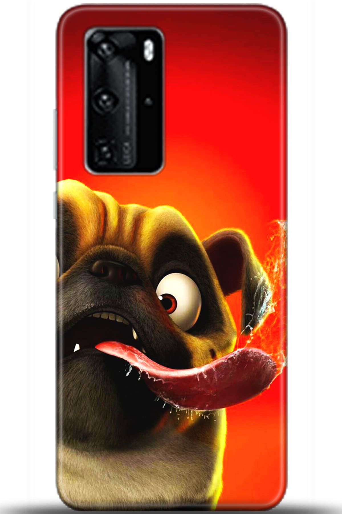 Huawei P40 Pro Uyumlu Kılıf HD Baskılı Kılıf - Followed Institution 5451