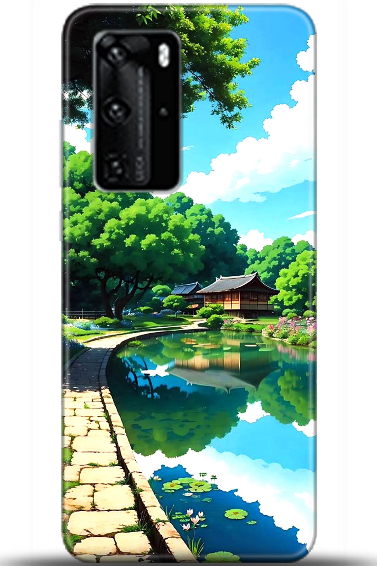 Huawei P40 Pro Uyumlu Kılıf HD Baskılı Kılıf - Followed Institution 5463