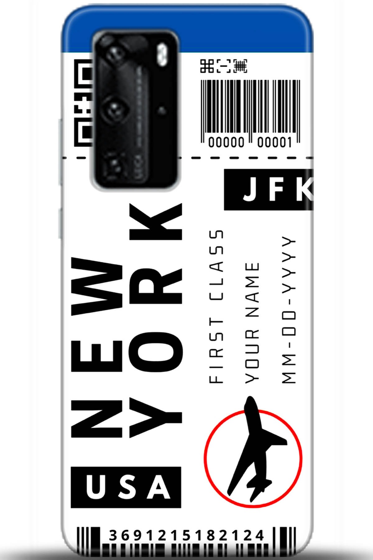 Huawei P40 Pro Uyumlu Kılıf HD Baskılı Kılıf - Followed Institution 5490