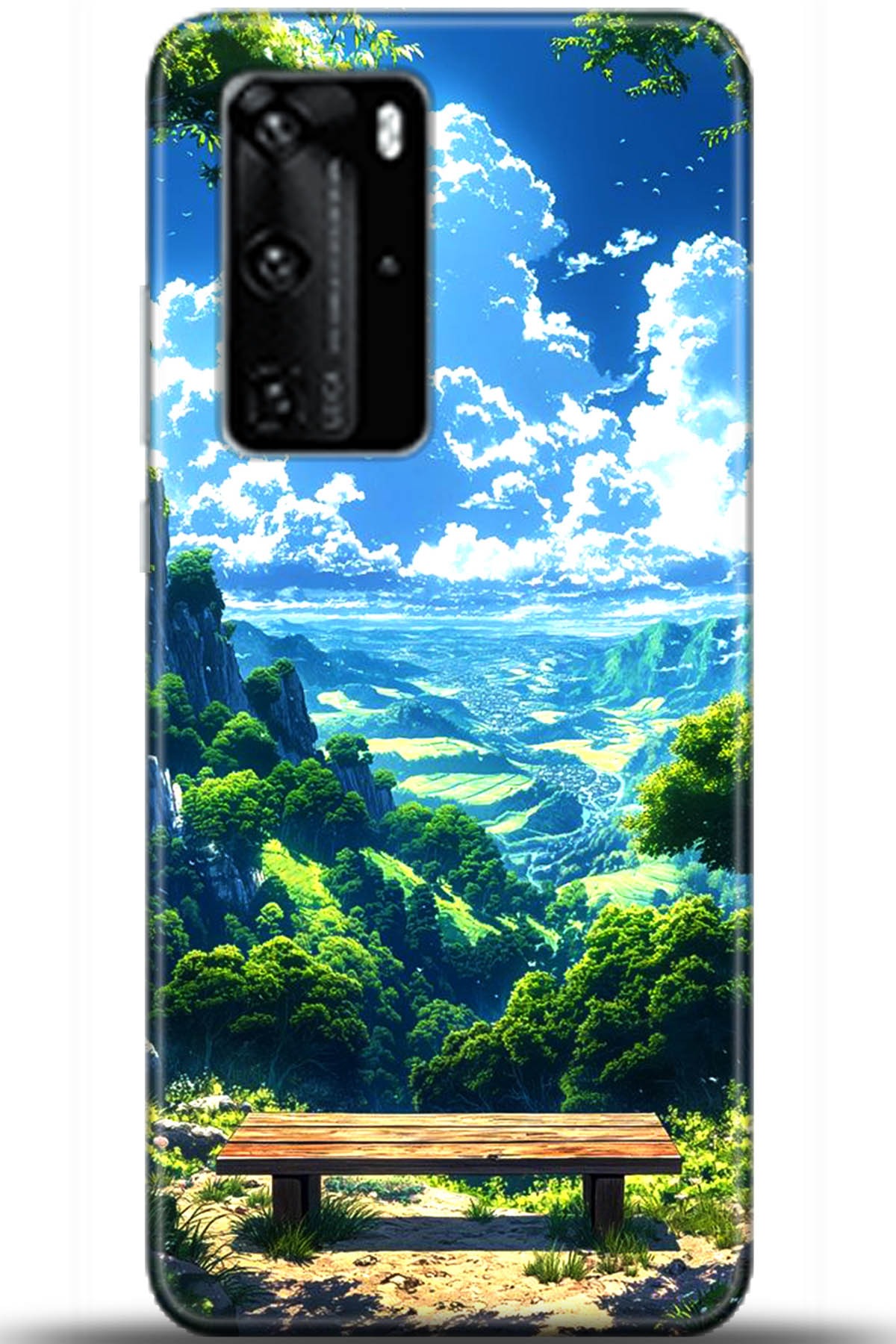 Huawei P40 Pro Uyumlu Kılıf HD Baskılı Kılıf - Followed Institution 5497